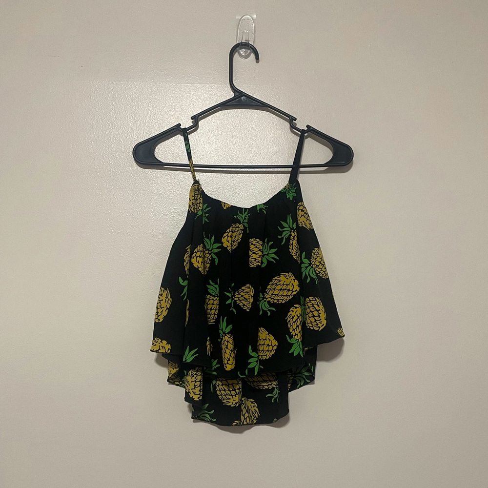 Pineapple Crop Top